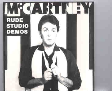Paul McCartney – Rude Studio Demos front cover Paul McCartney - Rude Studio Demos front cover