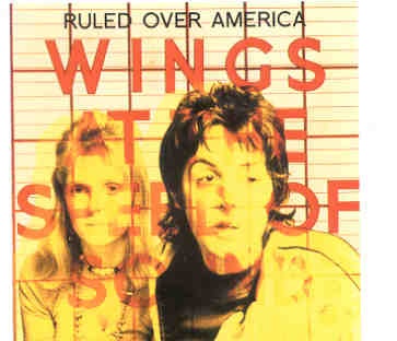 Paul McCartney – Ruled Over America ( 2 CD SET ) ( Forum , Inglewood , June 23rd , 1976 ) front cover Paul McCartney - Ruled Over America ( 2 CD SET ) ( Forum , Inglewood , June 23rd , 1976 ) front cover