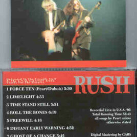 Rush - Run From The Fans ( Live in the USA 1992 ) ( KTS )