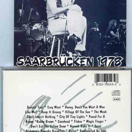 Frank Zappa - Saarbruken 1978 ( COMPLETE SOUNDBOARD Show at Saarbruken Open Air Festival , Germany , Sep. 3rd , 1978 )