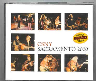 Neil Young / CSNY – Sacramento 2000 ( 3 CD set )( Live at the Arco Arena , Sacramento , California , USA , February 9th , 2000 ) front cover Neil Young / CSNY - Sacramento 2000 ( 3 CD set )( Live at the Arco Arena , Sacramento , California , USA , February 9th , 2000 ) front cover