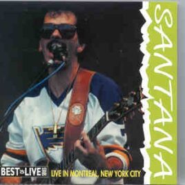 Santana - Live In Montreal And New York City front cover