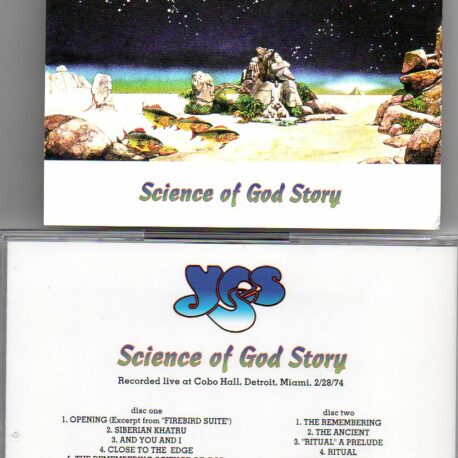Yes - Science Of God Story ( Highland ) ( 2 CD!!!!! SET ) ( Cobo Hall , Detroit , MI , February 28th , 1974 )