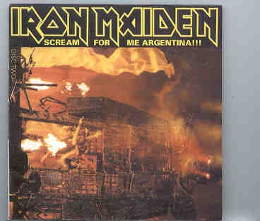 Iron Maiden – Scream For Me Argentina Part 2 ( Velez Sarsfield Stadium , Jan 13th , 2001 ) front cover Iron Maiden - Scream For Me Argentina Part 2 ( Velez Sarsfield Stadium , Jan 13th , 2001 ) front cover