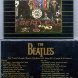 The Beatles - Dr. EBBETTS DBM 031 - SGT. Pepper's Lonely Hearts Club Band - 2 CD - US CAPITOL MONO & STEREO