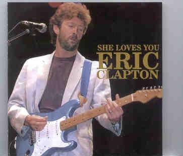 Eric Clapton – She Loves You ( 2 CD set ) ( Universal Amphitheatre , Los Angeles , CA , USA , July 19th , 1985 ) front cover Eric Clapton - She Loves You ( 2 CD set ) ( Universal Amphitheatre , Los Angeles , CA , USA , July 19th , 1985 ) front cover