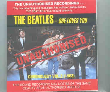 The Beatles – She Loves You ( Unauthorized ) ( Grapefruit ) front cover The Beatles - She Loves You ( Unauthorized ) ( Grapefruit ) front cover