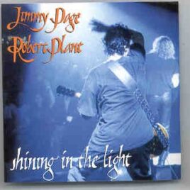 Led Zeppelin - Shining In The Light ( Robert Plant - Jimmy Page ) ( TV appearances 1994 - 1998 ) front cover