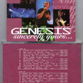 P. Gabriel  /  GENESIS  /  P. Collins - Sincerely Yours ( We Can't Dance World Tour 1992 ) ( 2 CD SET )