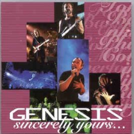 P. Gabriel  /  GENESIS  /  P. Collins - Sincerely Yours ( We Can't Dance World Tour 1992 ) ( 2 CD SET ) front cover