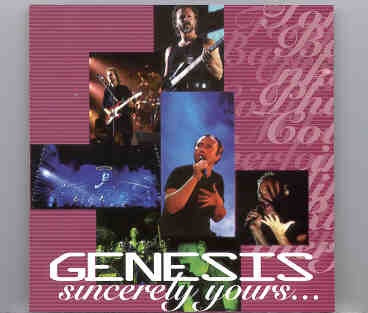 P. Gabriel / GENESIS / P. Collins – Sincerely Yours ( We Can’t Dance World Tour 1992 ) ( 2 CD SET ) front cover P. Gabriel / GENESIS / P. Collins - Sincerely Yours ( We Can't Dance World Tour 1992 ) ( 2 CD SET ) front cover