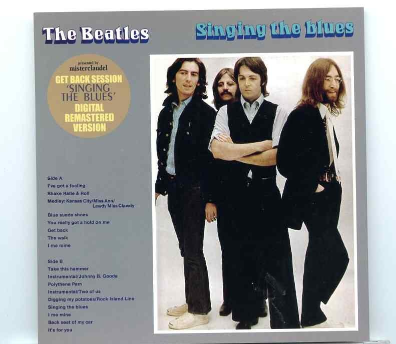 The Beatles – Singing the Blues – Misterclaudel front cover The Beatles – Singing the Blues – Misterclaudel front cover