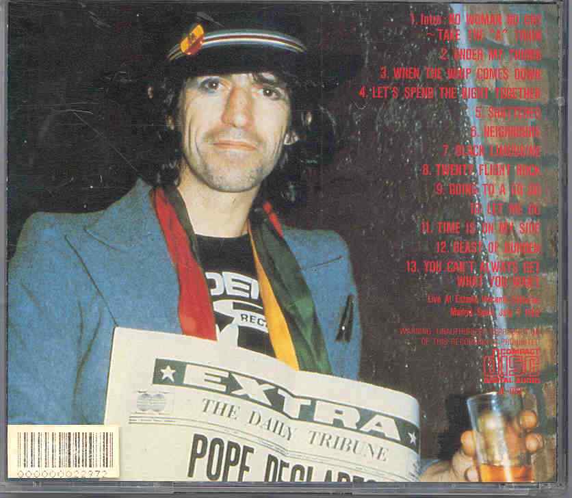 Rolling Stones - Singing Under The Rain ( Madrid )