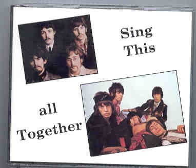 The Beatles – Sing This All Together ( Beatles and Stones ) ( 2 CD SET ) front cover The Beatles - Sing This All Together ( Beatles and Stones ) ( 2 CD SET ) front cover