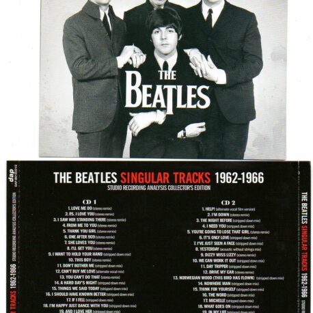 The Beatles - Singular Tracks 1962 - 1966 ( 2 CD!!!!! set ) ( Studio recordings Analysis Collector's Edition )