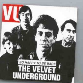 Lou Reed / Velvet Underground - So Happy To Be Back front cover