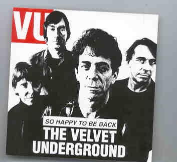 Lou Reed / Velvet Underground – So Happy To Be Back front cover Lou Reed / Velvet Underground - So Happy To Be Back front cover