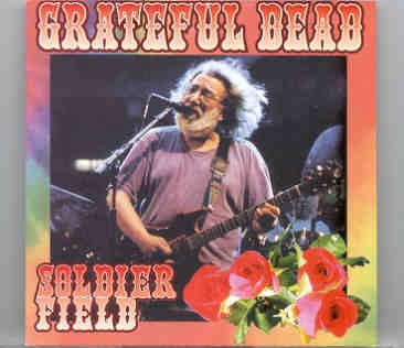 Grateful Dead – Soldier Field ( 2 CD set ) ( Live at Soldier Field , Chicago , IL , USA , July 9th , 1995 ) front cover Grateful Dead - Soldier Field ( 2 CD set ) ( Live at Soldier Field , Chicago , IL , USA , July 9th , 1995 ) front cover
