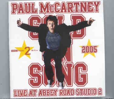 Paul McCartney – Sold On Song ( 2 CD SET ) ( Sep 17th , 2005 , Abbey Road Studio 2 , London , UK ) front cover Paul McCartney - Sold On Song ( 2 CD SET ) ( Sep 17th , 2005 , Abbey Road Studio 2 , London , UK ) front cover