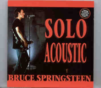 Bruce Springsteen – Solo Acoustic front cover Bruce Springsteen - Solo Acoustic front cover