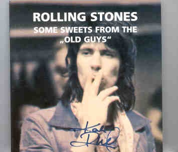 Rolling Stones – Some Sweets From The “Old Guys” front cover Rolling Stones - Some Sweets From The "Old Guys" front cover
