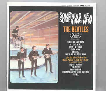 The Beatles – Something New ( US Capitol MONO ) front cover The Beatles - Something New ( US Capitol MONO ) front cover