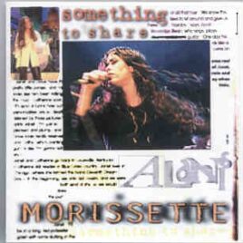 Alanis Morissette - Something To Share ( Live in New Orleans 1996 plus Bonustracks ) ( KTS ) front cover