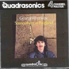 George Harrison - Somewhere In England Quadraphonic  ( Odeon Quadraphonics ) front cover