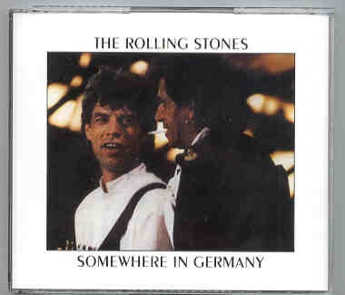 Rolling Stones – Somewhere In Germany ( Gelsenkirchen , Germany, July 27th , 1998 ) ( 2 CD SET ) front cover Rolling Stones - Somewhere In Germany ( Gelsenkirchen , Germany, July 27th , 1998 ) ( 2 CD SET ) front cover