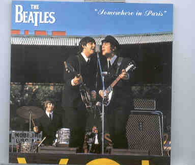 The Beatles – Somewhere In Paris ( Quarter Apple ) front cover The Beatles - Somewhere In Paris ( Quarter Apple ) front cover