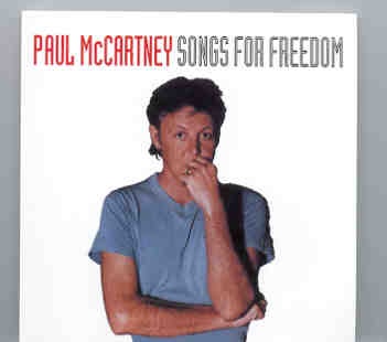 Paul McCartney – Songs For Freedom ( Concert For NYC Live & Rehearsals 2001 ) ( Now Disc ) front cover Paul McCartney - Songs For Freedom ( Concert For NYC Live & Rehearsals 2001 ) ( Now Disc ) front cover