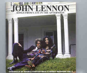 John Lennon – Songs For Late In The Afternoon ( 2 CD set ) front cover John Lennon - Songs For Late In The Afternoon ( 2 CD set ) front cover