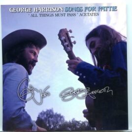 George Harrison – Songs for Pattie – All Things Must Pass Acetates front cover