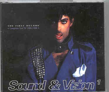 Prince – Sound & Vision Vol. 1 ( 2 CD SET ) ( TV Appearances 1980 – 1988 ) front cover Prince - Sound & Vision Vol. 1 ( 2 CD SET ) ( TV Appearances 1980 - 1988 ) front cover