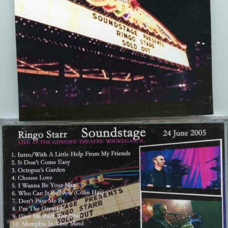 Ringo Starr - Soundstage ( Live at the Genesee Theatre , Waukegan , IL , USA , June 24th 2005 )