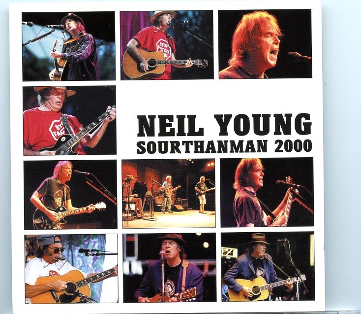 Neil Young / CSNY – Southarman 2000 ( 2 CD set ) ( GTE Virginia Beach Amphitheater , Virginia Beach , Virginia , USA , August 8th , 2000 ) front cover Neil Young / CSNY - Southarman 2000 ( 2 CD set ) ( GTE Virginia Beach Amphitheater , Virginia Beach , Virginia , USA , August 8th , 2000 ) front cover