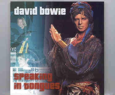 David Bowie – Speaking In Tongues ( Rare tracks in different languages ) front cover David Bowie - Speaking In Tongues ( Rare tracks in different languages ) front cover