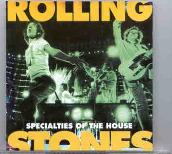Rolling Stones – Specialties Of The House ( 2 CD set ) front cover Rolling Stones - Specialties Of The House ( 2 CD set ) front cover