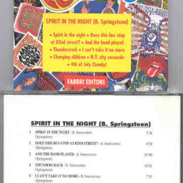 Bruce Springsteen - Spirit In The Night ( Fabbri Editori )