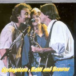 Bruce Springsteen - Springsteen , Raitt & Browne ( 3 CD SET ) ( Templar )  ( Great Dane ) front cover