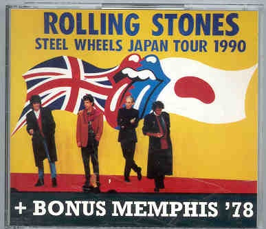 Rolling Stones – Steel Wheels Japan Tour 1990 ( 2 CD set ) front cover Rolling Stones - Steel Wheels Japan Tour 1990 ( 2 CD set ) front cover