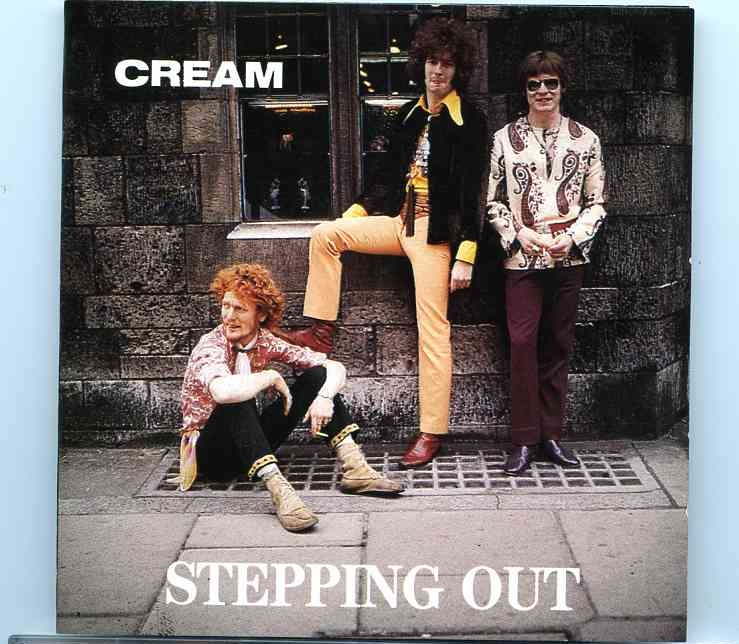 Eric Clapton – Stepping Out ( CREAM ) ( Swingin’ Pig ) ( Stockholm , Sweden and Live BBC Radio Recordings , 1967 ) front cover Eric Clapton - Stepping Out ( CREAM ) ( Swingin' Pig ) ( Stockholm , Sweden and Live BBC Radio Recordings , 1967 ) front cover