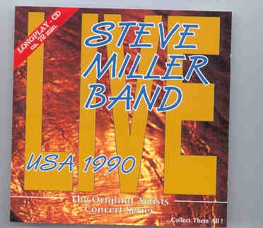 Steve Miller Band – USA 1990 front cover Steve Miller Band - USA 1990 front cover