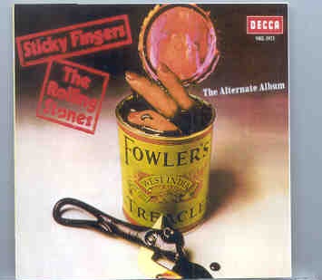 Rolling Stones – Sticky Fingers The Alternate Album front cover Rolling Stones - Sticky Fingers The Alternate Album front cover