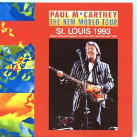 Paul McCartney - St Louis 1993( 2 CD SET ) ( Busch Memorial Stadium , St. Louis , MO , USA , April 29th , 1993 ) front cover
