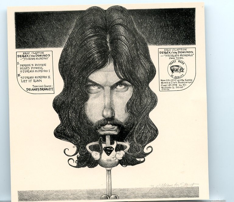 Eric Clapton – Stormy Monday ( Mid Valley ) ( 3 CD set ) ( Civic Auditorium , Santa Monica , CA , November 20th , 1970 ) front cover Eric Clapton - Stormy Monday ( Mid Valley ) ( 3 CD set ) ( Civic Auditorium , Santa Monica , CA , November 20th , 1970 ) front cover