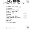 Lou Reed / Velvet Underground - Streets Of Berlin  ( Oil Well )