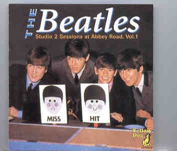 The Beatles – Studio Sessions At Abbey Road Vol. 1 ( Yellow Dog ) front cover The Beatles - Studio Sessions At Abbey Road Vol. 1 ( Yellow Dog ) front cover