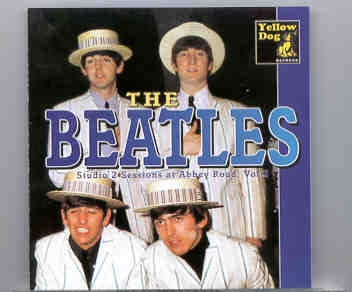 The Beatles – Studio Sessions At Abbey Road Vol. 2 ( Yellow Dog ) front cover The Beatles - Studio Sessions At Abbey Road Vol. 2 ( Yellow Dog ) front cover