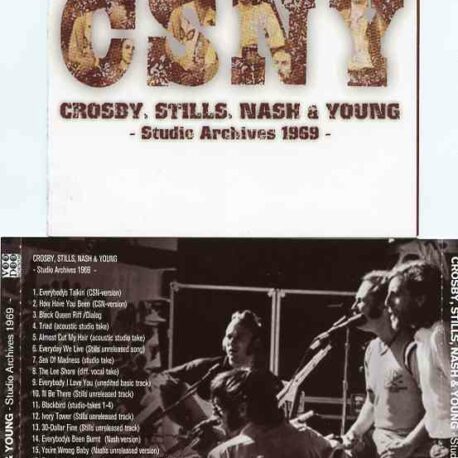 Neil Young / CSNY - Studio Archives 1969 ( 17 Excellent Studio Outtakes at Wally Heiders , San Francisco 1969 )